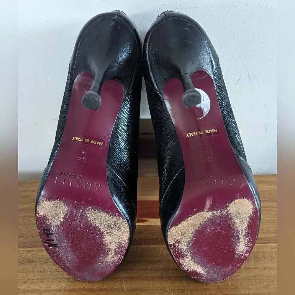 Amalfi by Rangoni Heels 6 ½ Witchy Romantic Whimsigoth Dark Academia Preppy Chic